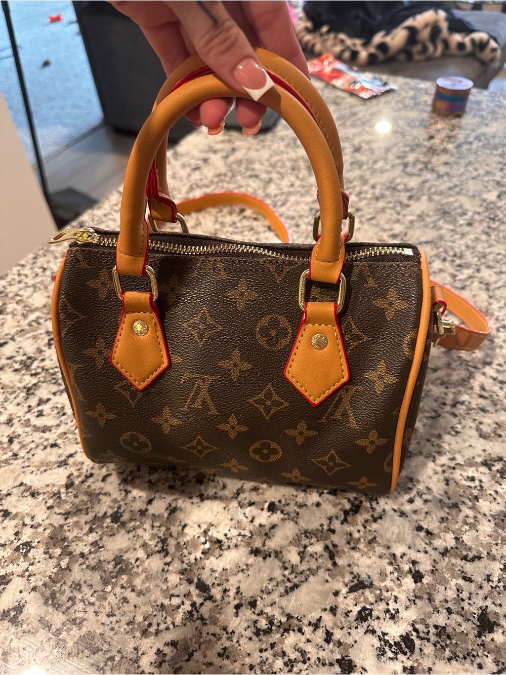Louis Vuitton Brown Monogram Speedy - Picture 3 of 5